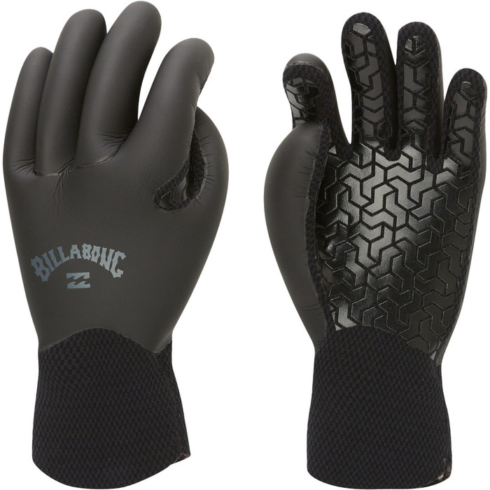 2024 Billabong Furnace 3mm Neoprenhandschuhe ABYHN00105 - Black