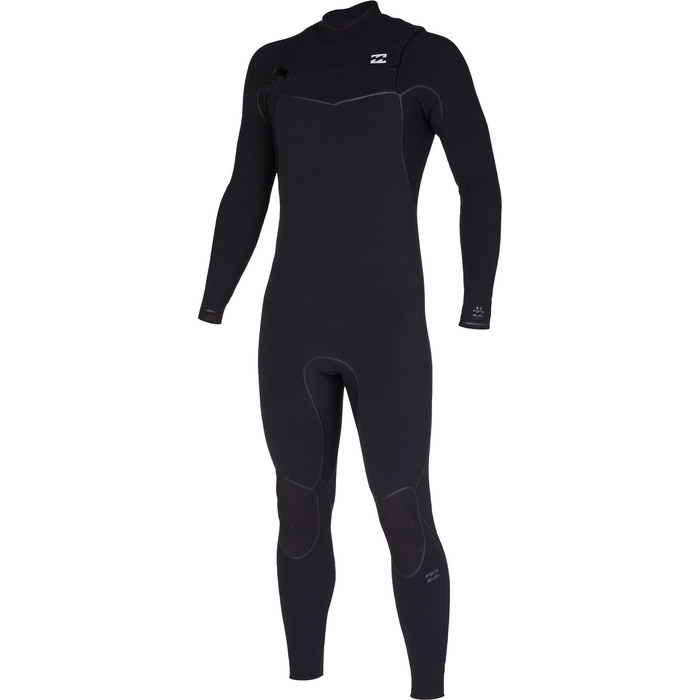 2023 Billabong Mens Furnace 5/4mm Chest Zip Wetsuit ABYW100188 - Black