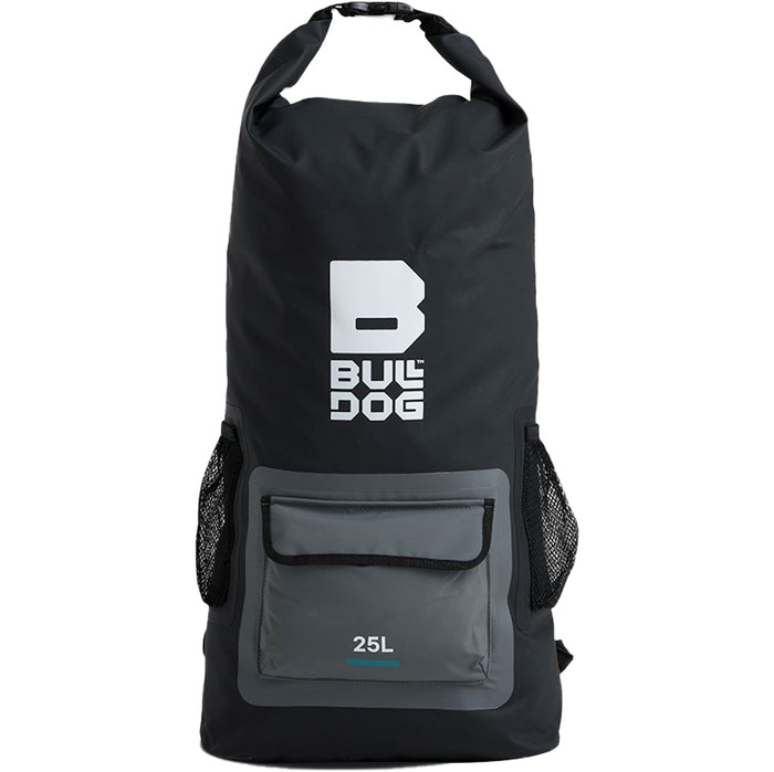 2024 Bulldog 25L Dry Backpack BDDBP-25 - Black / Petrol