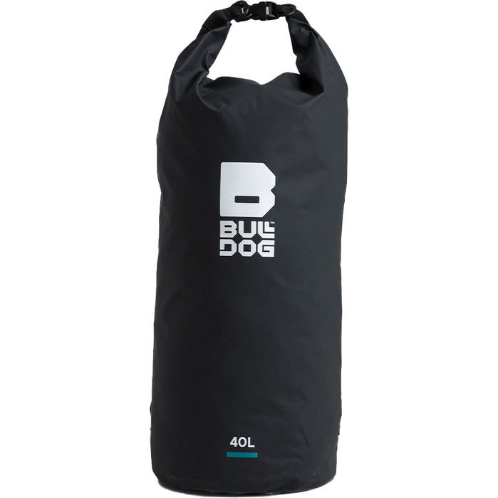 2024 Bulldog 40l Dry Rucksack Bddbp-40 - Schwarz / Petrol