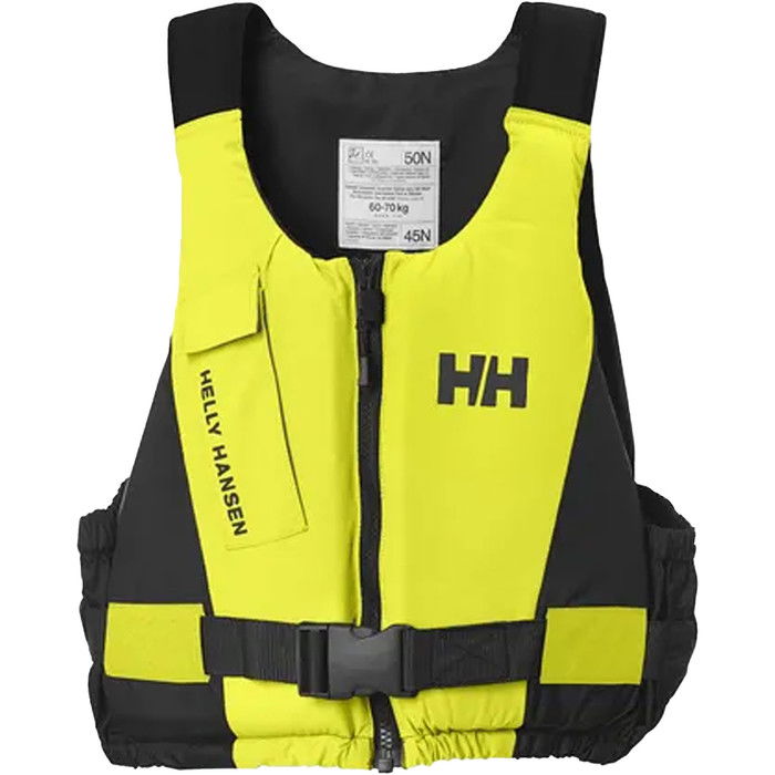 2024 Helly Hansen 50n Rider Weste / Schwimmhilfe 33820 - Fluro Gelb