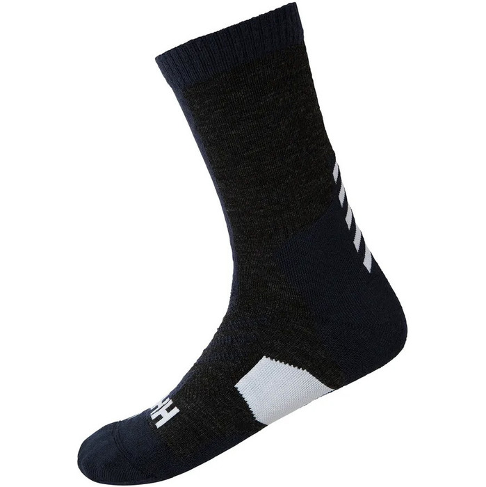 2023 Helly Hansen Mnner Warme Crew Wandersocken 67471 - Navy