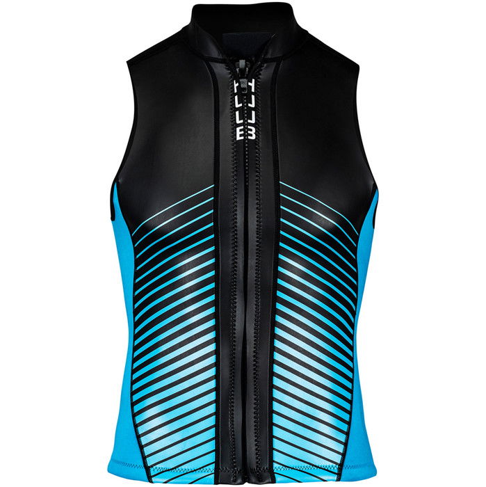 2024 Huub Mens Aluna SUP & Swim Neoprene Top ALUNAVEST - Black / Blue