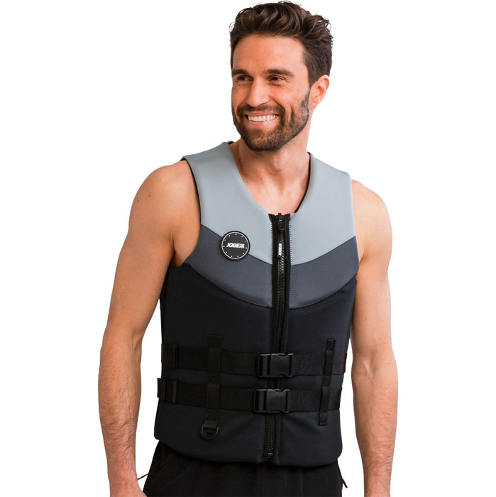 2023 Jobe Mens 50N Neoprene Impact Vest 244922011 - Grey