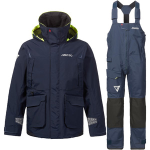 2024 Musto Mnner BR1 Channel Sailing Jacket & Trouser Combi Set 82399B - True Navy