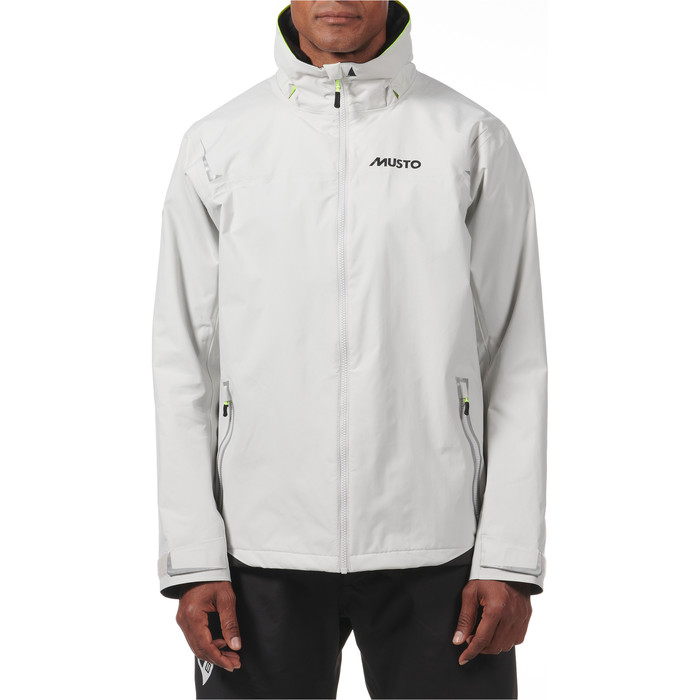 2024 Musto Mens Br1 Solent Segeljacke 82400 - Platin