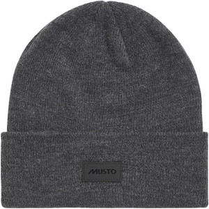 2023 Musto Shaker Cuff Beanie Hat 86015 - Dunkelgrau Meliert