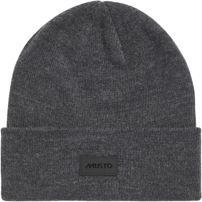 2023 Musto Shaker Cuff Beanie Hat 86015 - Dark Grey Marl