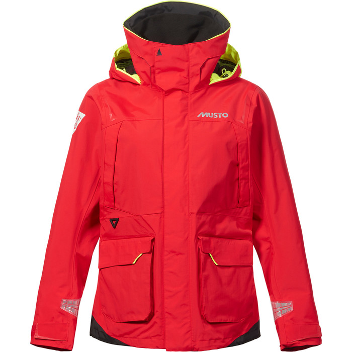 2024 Musto Damen Br1 Channel Jacket 82405 - True Red