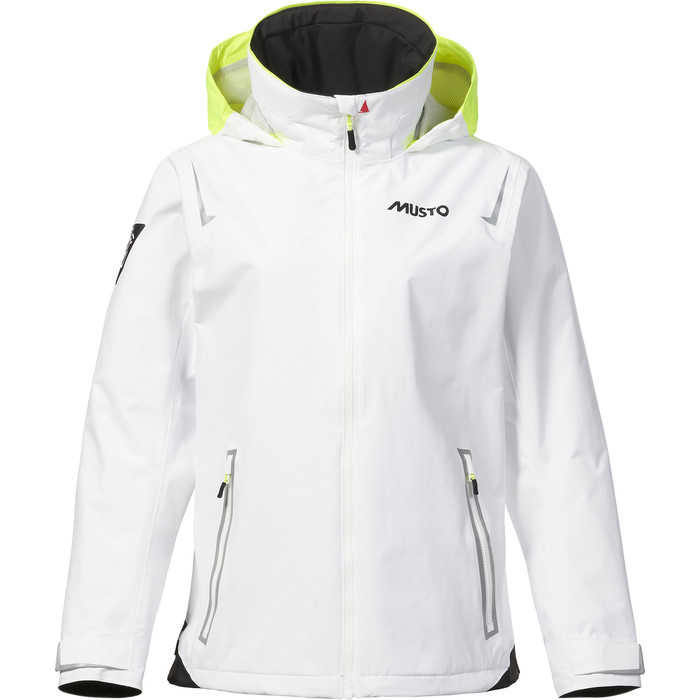 2024 Musto Womens BR1 Solent Sailing Jacket 82404 - White