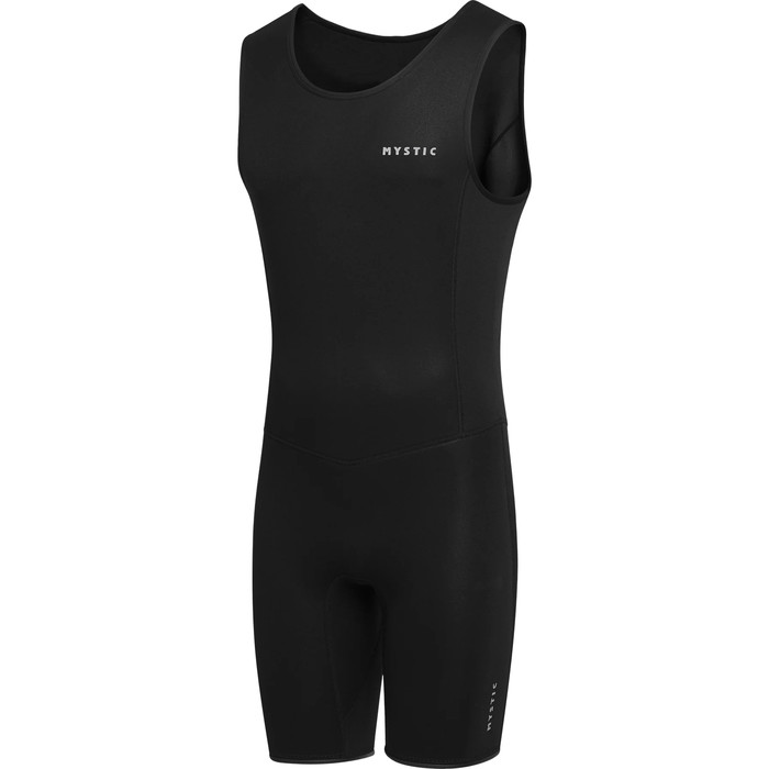 2024 Mystic Mens 2mm Short John Wetsuit 35000.230129 - Black