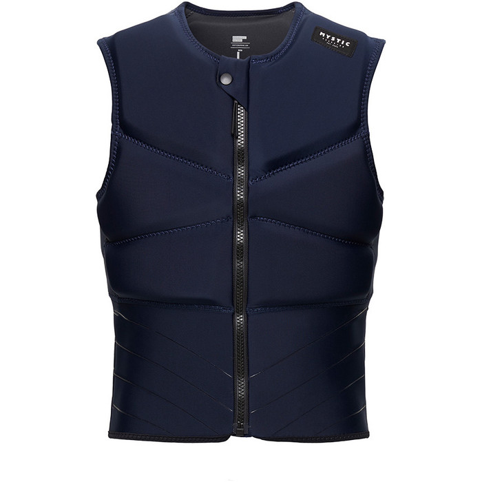 2024 Mystic Mens Block Front Zip Impact Vest 35005.230212 - Navy