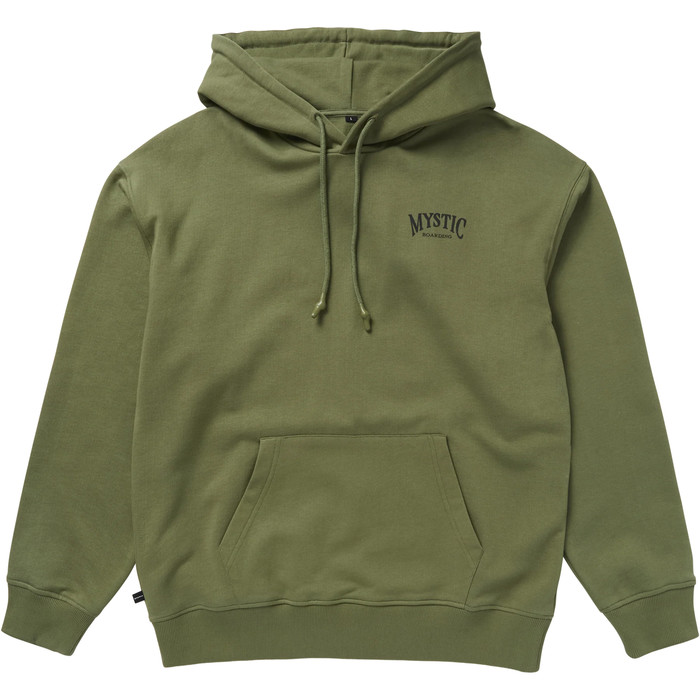 2023 Mystic Mens Ethos Hood Sweat 35104.230119 - Dark Olive