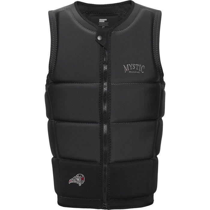 2023 Mystic Mnner Peacock Wake Impact Vest 35005.230227 - Black