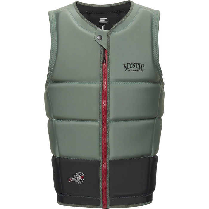 2023 Mystic Mnner Peacock Wake Impact Vest 35005.230227 - Dark Olive