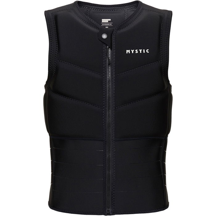 2024 Mystic Mnner Star Front Zip Kite Impact Vest 35005.23023 - Black