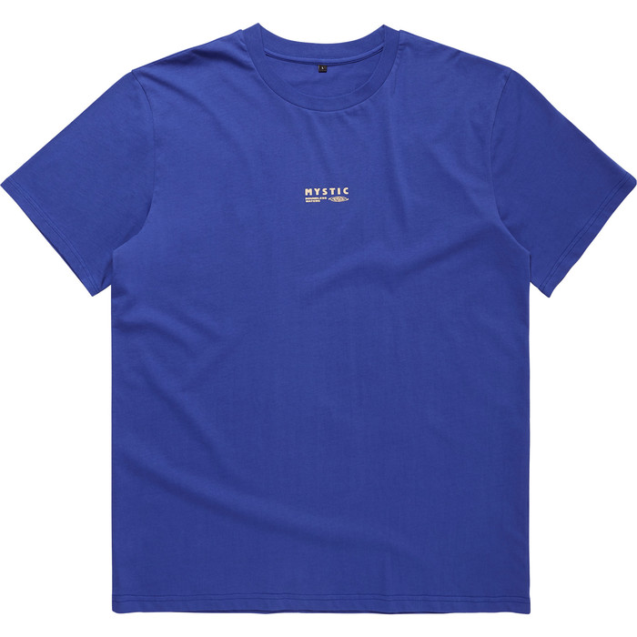 2023 Mystic Mens Tactic Tee 35105.24004 - Flash Blue