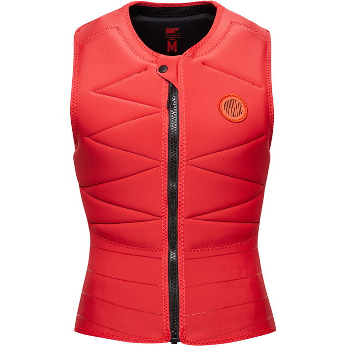 2024 Mystic Frauen Ruby Front Zip Aufprallweste 35005.230230 - Sunset Red