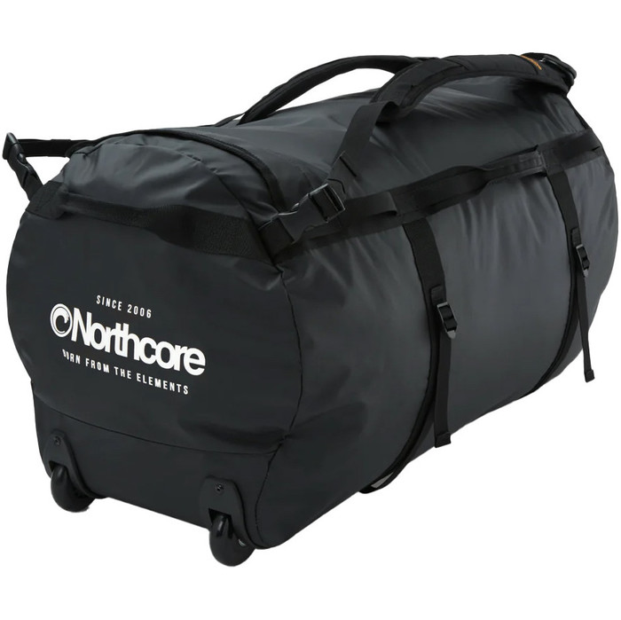 2024 Northcore Wheeled Duffle Bag 110L NOCO123DC - Black / White