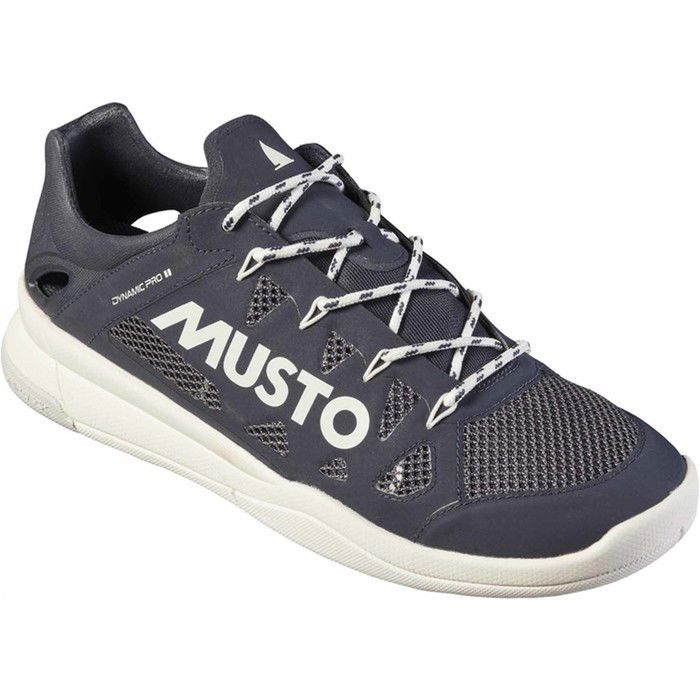 2024 Musto Herren Dynamic Pro II Segelschuhe 82026 - True Navy / Wei