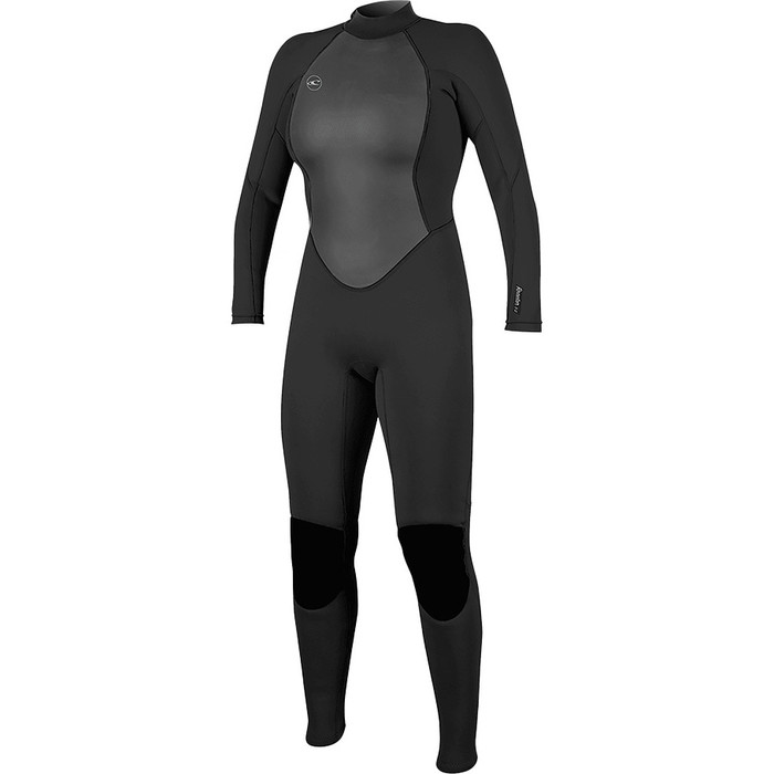 2024 O'Neill Womens Reactor II 5/3mm Back Zip Wetsuit 5068 - Black