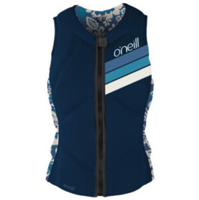 2024 O'Neill Womens Slasher Comp Impact Vest 4938EU - French Navy / Christina