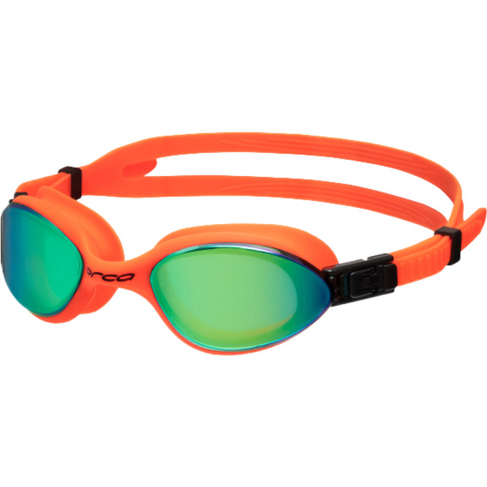 2024 Orca Killa 180 Swimming Goggles NA3100 - Mirror / Orange