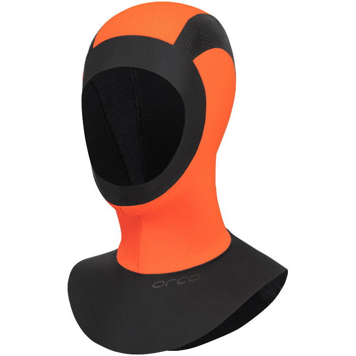 2024 Orca Hi-Vis Neopren-Schwimmhaube NA4148 - Hi Vis Orange