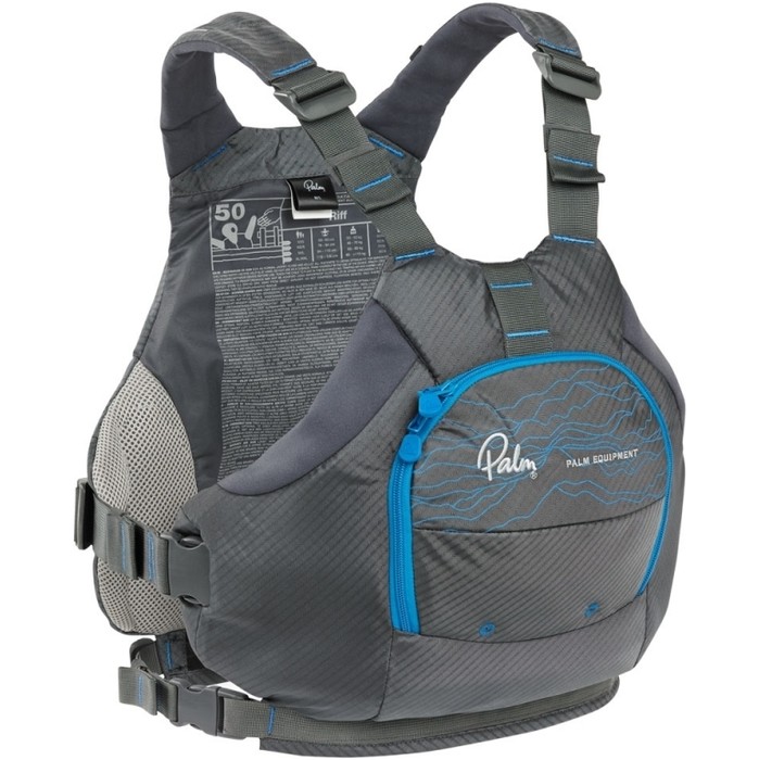 2024 Palm Riff PDF Buoyancy Aid 12752 - Jet Grey