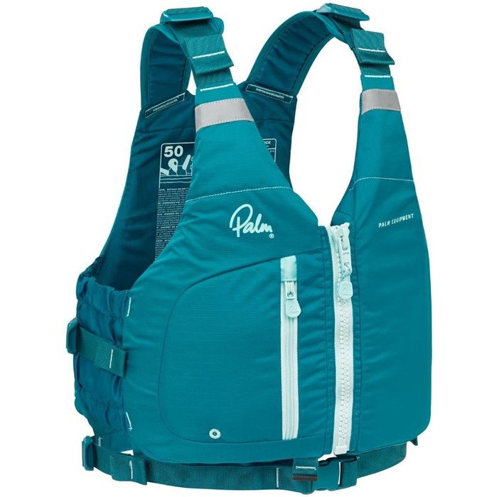 2024 Palm Womens Meander Touring Kayak PFD Buoyancy Aid 12642 - Teal