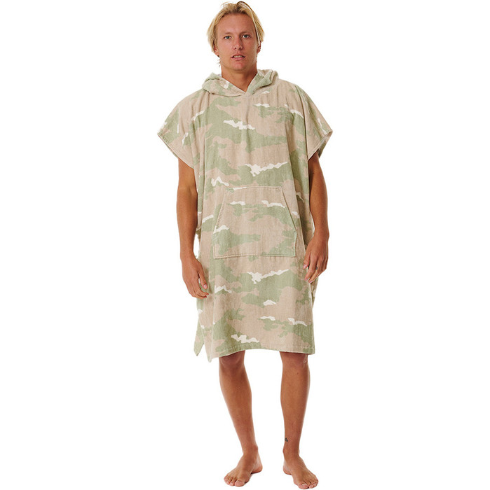 2023 Rip Curl Mens Combo Kapuzenhandtuch ndern Robe / Poncho 00HMTO - Salbei