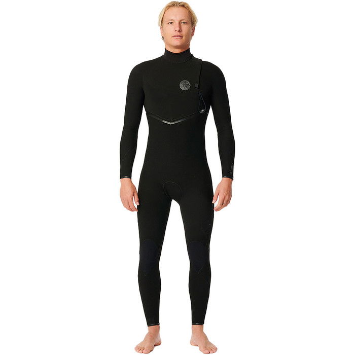 2024 Rip Curl Mens Flashbomb 5/3mm Zip Free Wetsuit 14MMFS - Black