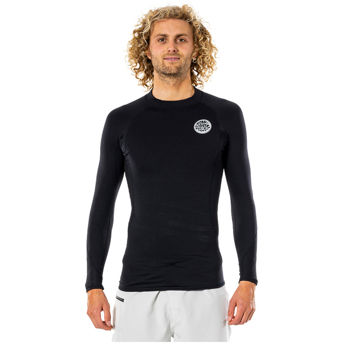 2024 Rip Curl Mens Thermopro 1mm Langarm-Thermo-Weste WLYYAM - schwarz