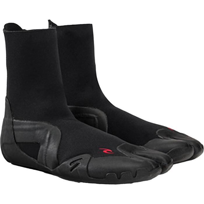 2024 Rip Curl Omega 3mm Split Toe Wetsuit Boot WBOYAD - Black