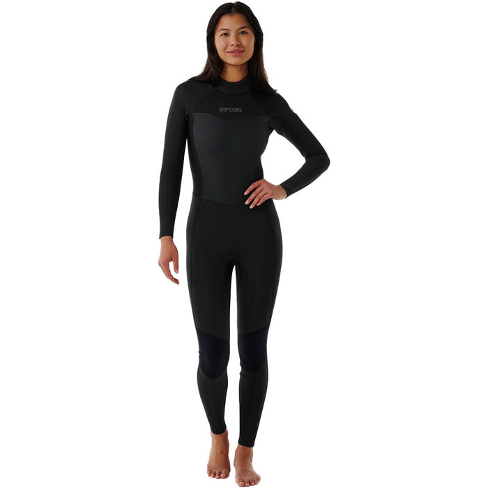 2024 Rip Curl Womens Dawn Patrol 5/3mm Back Zip Wetsuit 14XWFS - Black