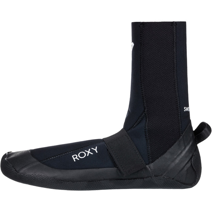 2023 Roxy Womens Swell 5mm Round Toe Wetsuit Boots ERJWW03042 - True Black