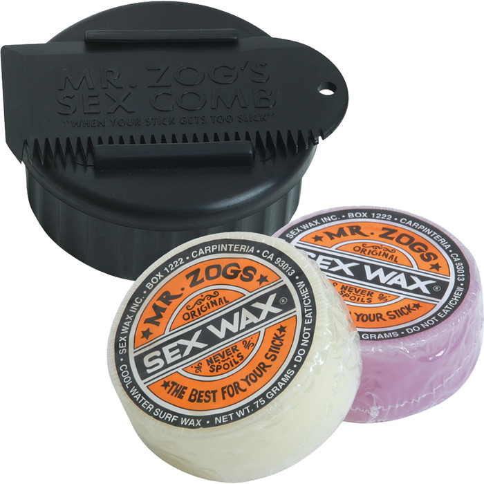 2024 Sex Wax Original Kaltwasser Wachs, Topf & Kamm Bundle Swwor-cdswpc