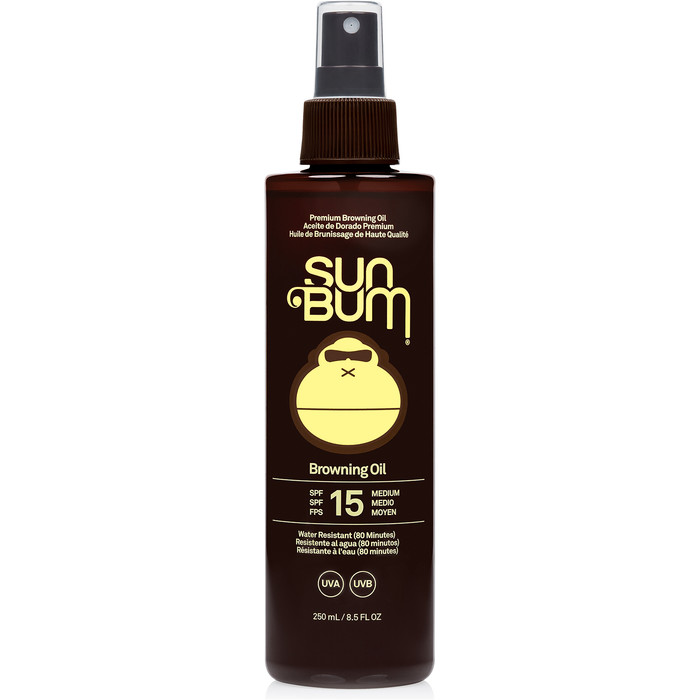 2024 Sun Bum SPF 15 Sunscreen Tanning Oil 250ml SB322432