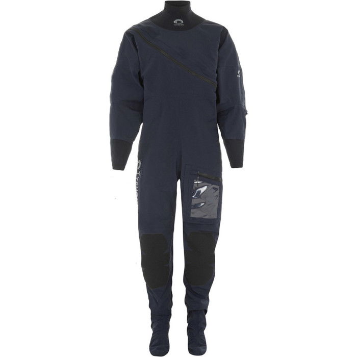 2024 Typhoon Mens Marros Front Zip Drysuit 100190 - Navy