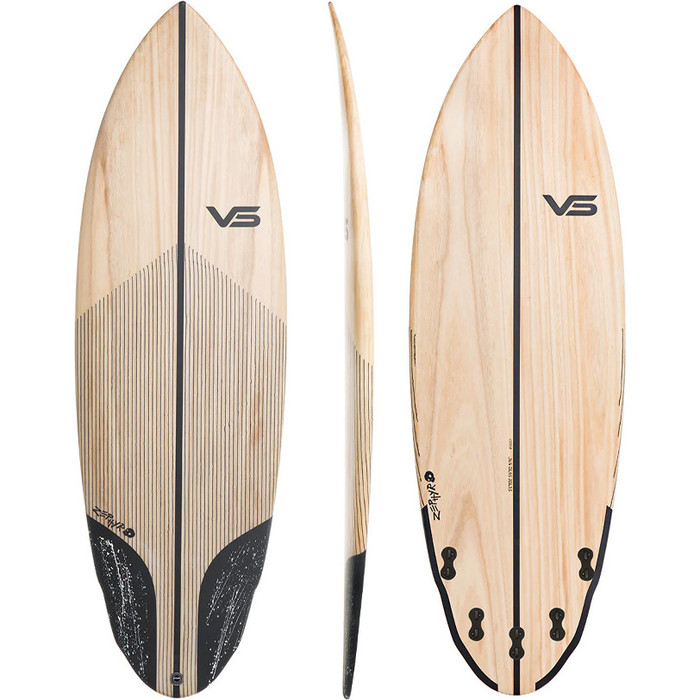 2024 Vessel Zephyr Eco-Tech Hybrid Shortboard 12558 - Wood