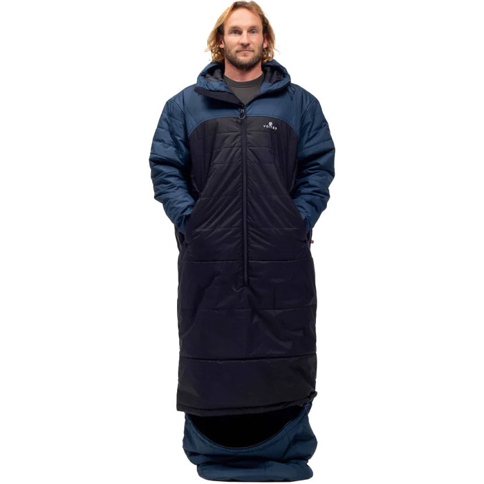 2023 Voited Premium Camping Wearable Sleeping Bag V22UN02SBSLS - Navy / Black / Navy