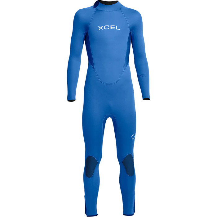 2024 Xcel Junior Axis 3/2mm Back Zip Wetsuit KN32AXG0 - Saphire Blue