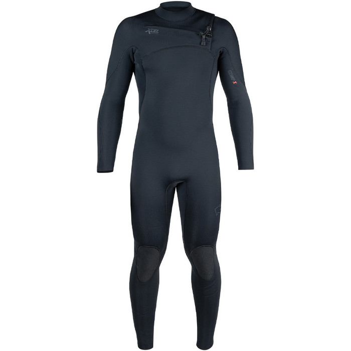 2024 Xcel Mens Comp X 4/3mm Chest Zip Wetsuit MN43C2C2 - Black