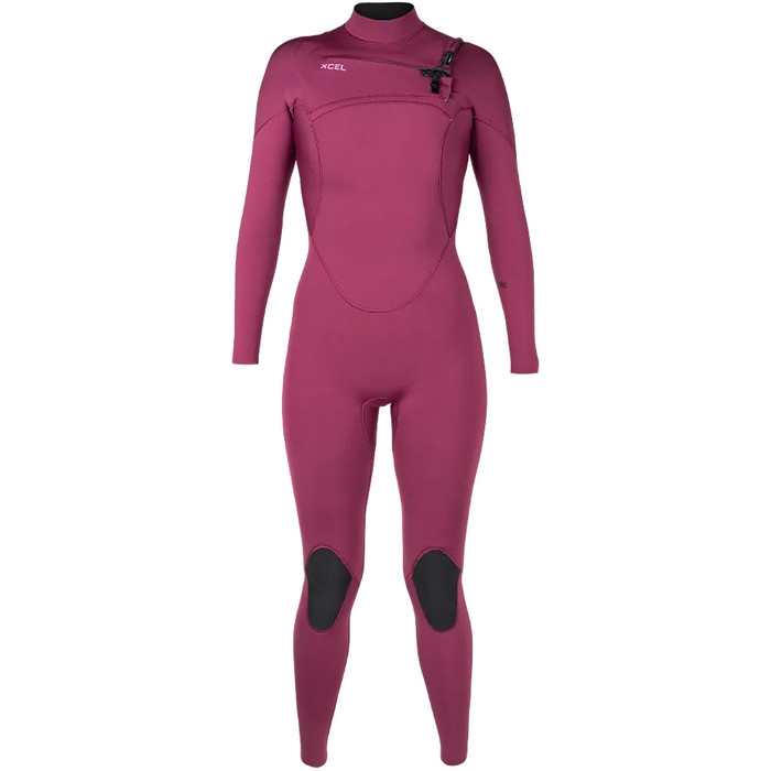 2024 Xcel Frauen Comp 3/2mm Brustreiverschluss Neoprenanzug WN32ZXC0P - All Plum