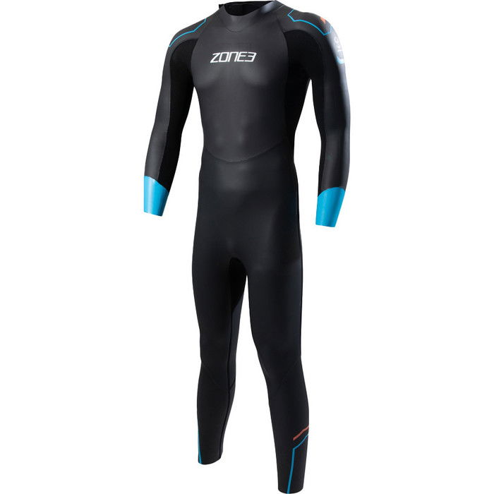 2024 Zone3 Mnner Aspect Breaststroke Swim Neoprenanzug WS23MAPT101 - Black / Blue