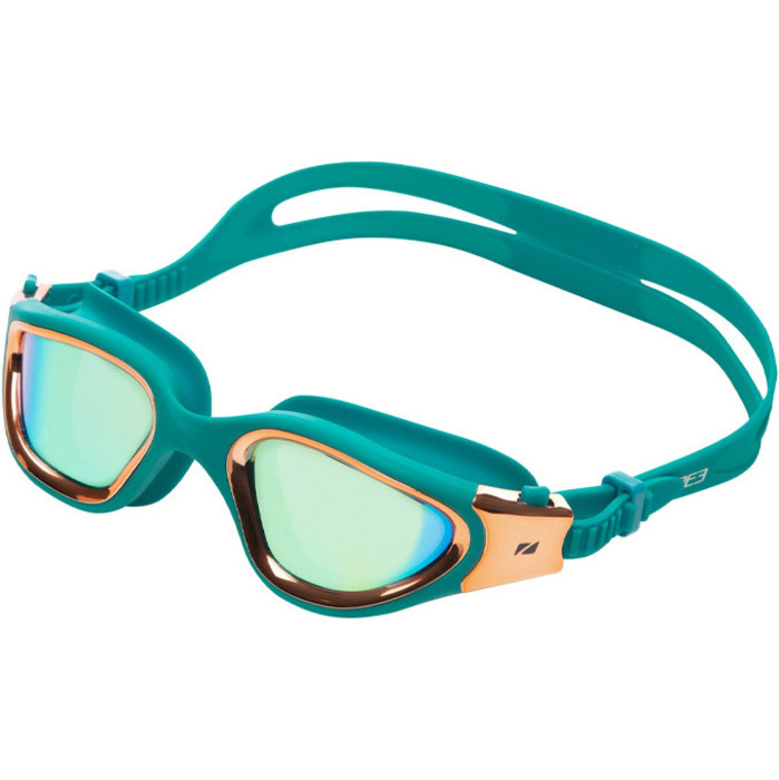 2024 Zone3 Vapor Swim Goggles SA23GOGVA106 - Teal / Cream / Copper