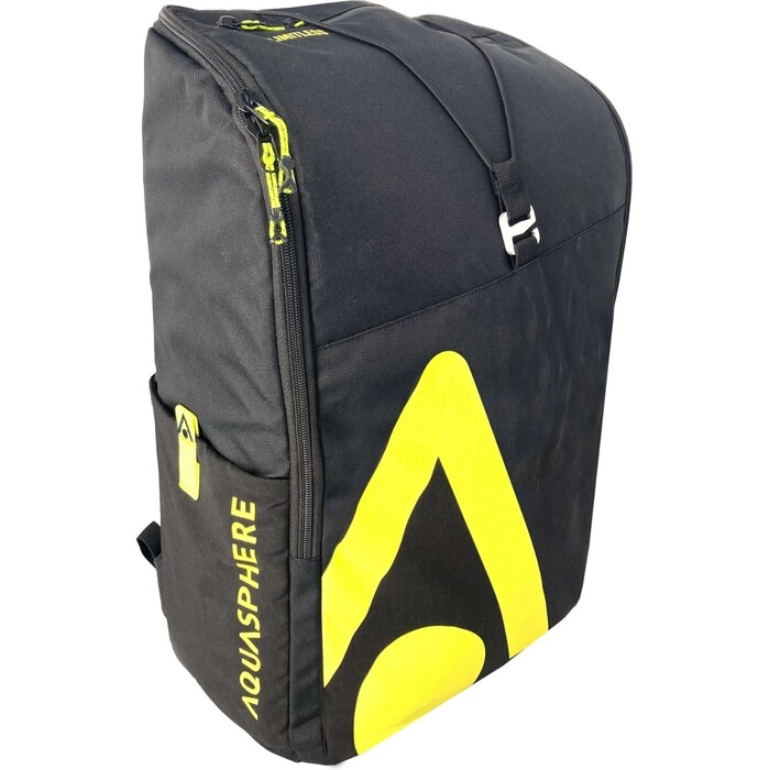 2024 Aquasphere 30L Pool Backpack BA204017130L - Black / Bright Yellow