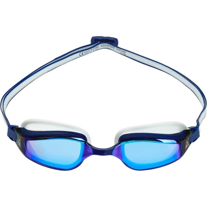 2024 Aquasphere Fastlane Schwimmbrille EP3174009LMB - Blue Titanium Mirrored