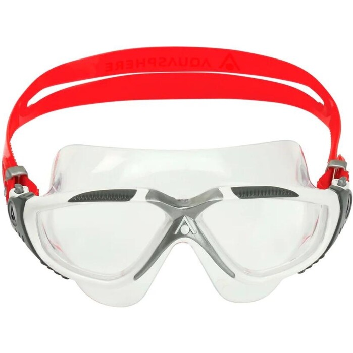 2024 Aquasphere Vista Swim Mask MS5600915LC - Clear / Red