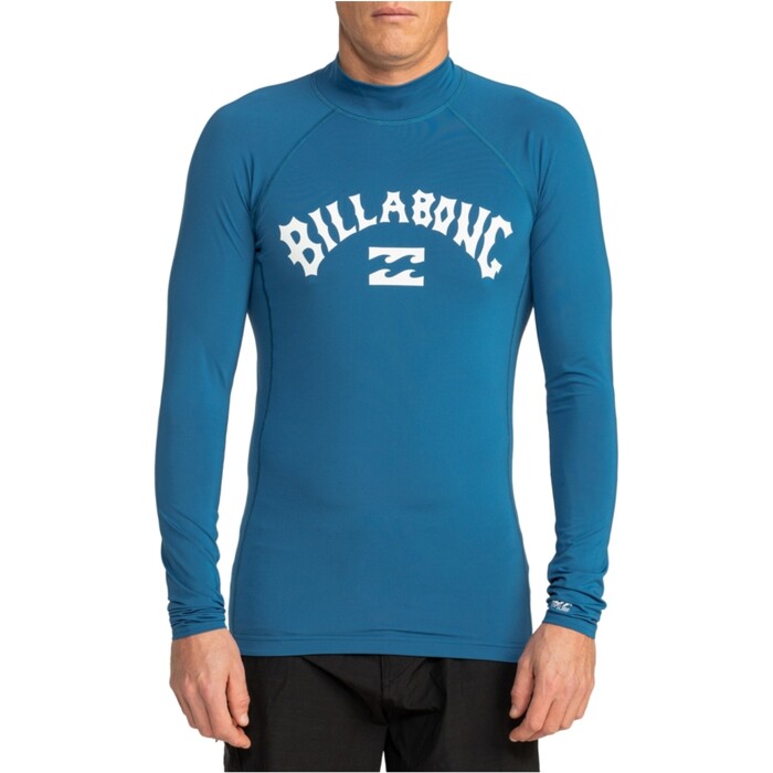 Billabong Mnner 2024 Logo Surf Long Sleeve Lycra Weste EBYWR03011 - Dark Blue